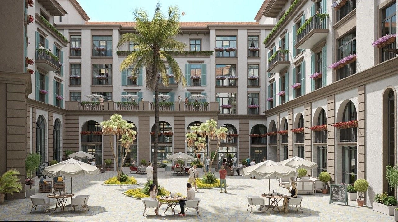 Novos apartamentos 1+1 à beira do Mar Cáspio em Baku