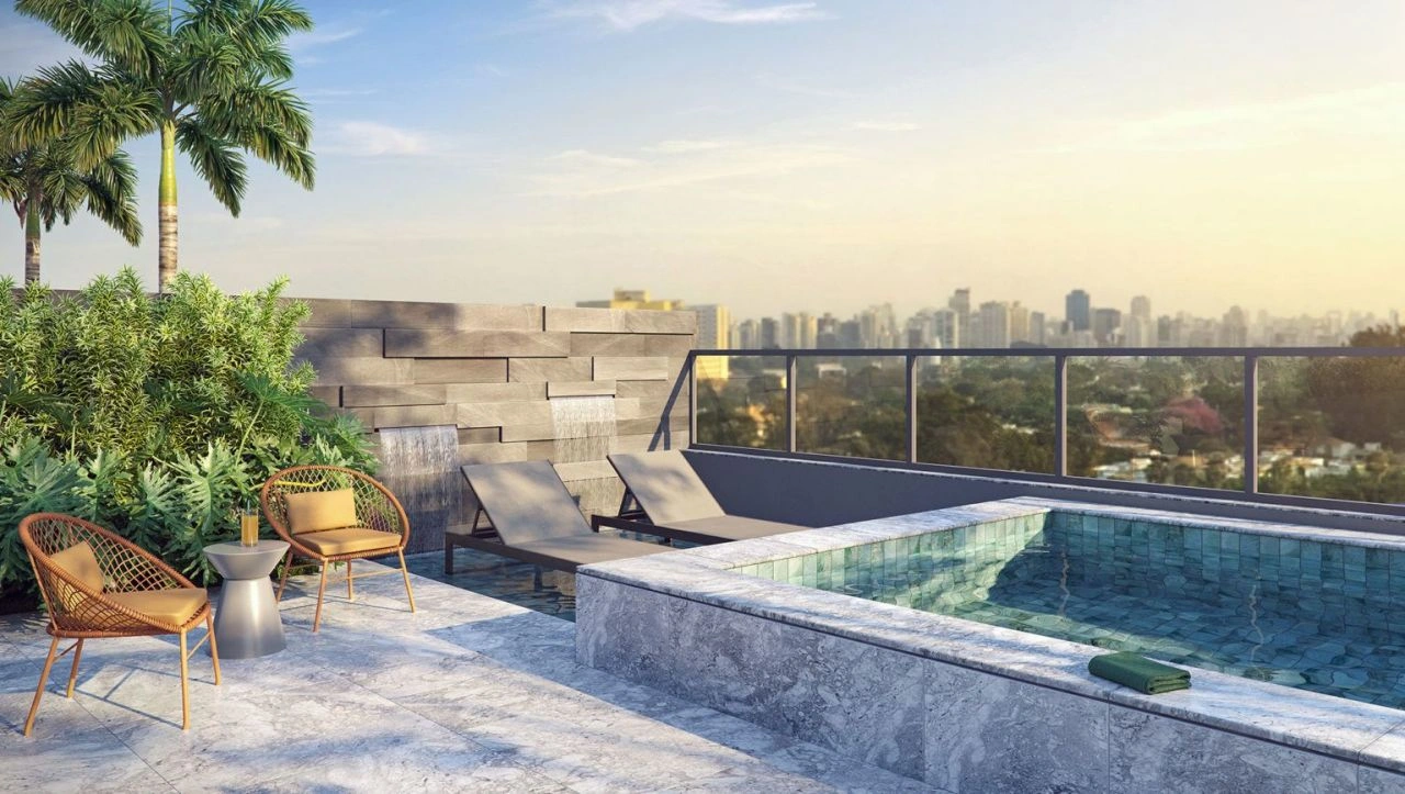 Apartment with high-quality finishes in the center of Sao Paulo, Brazil