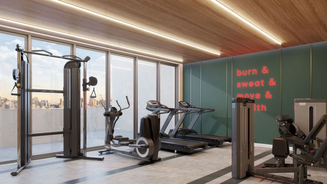 Apartment with high-quality finishes in the center of Sao Paulo, Brazil