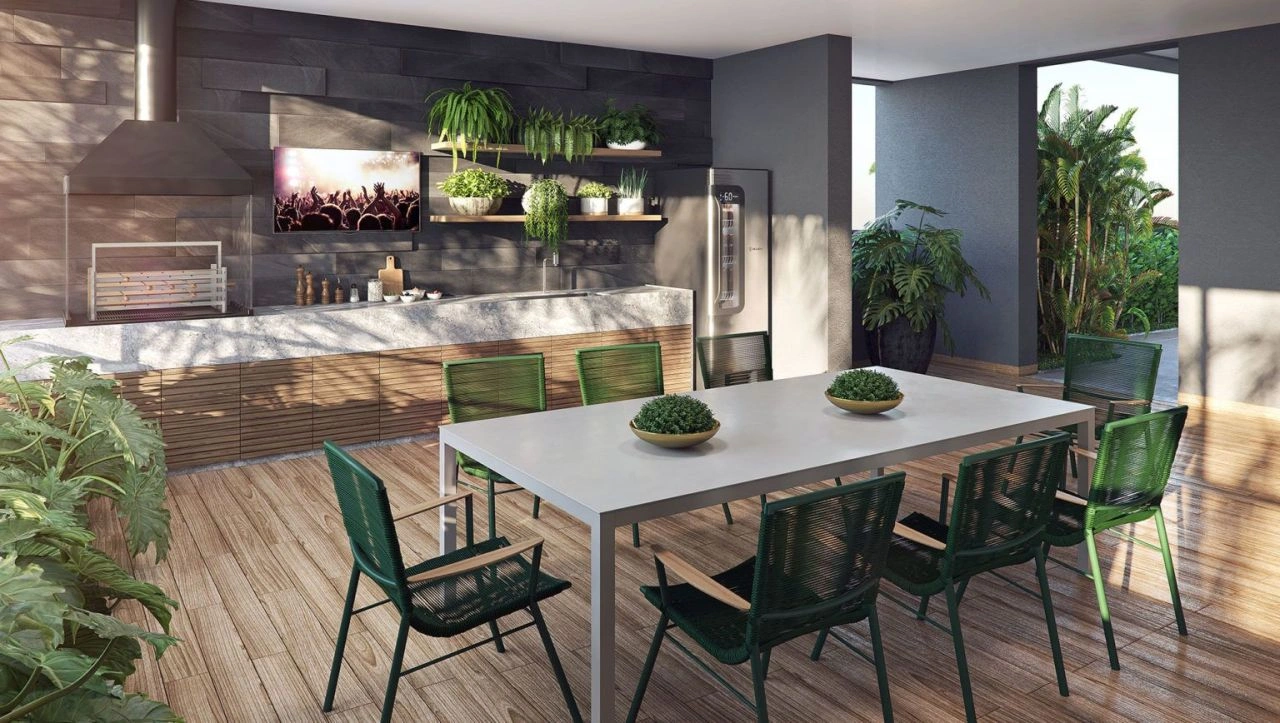 Apartment with high-quality finishes in the center of Sao Paulo, Brazil