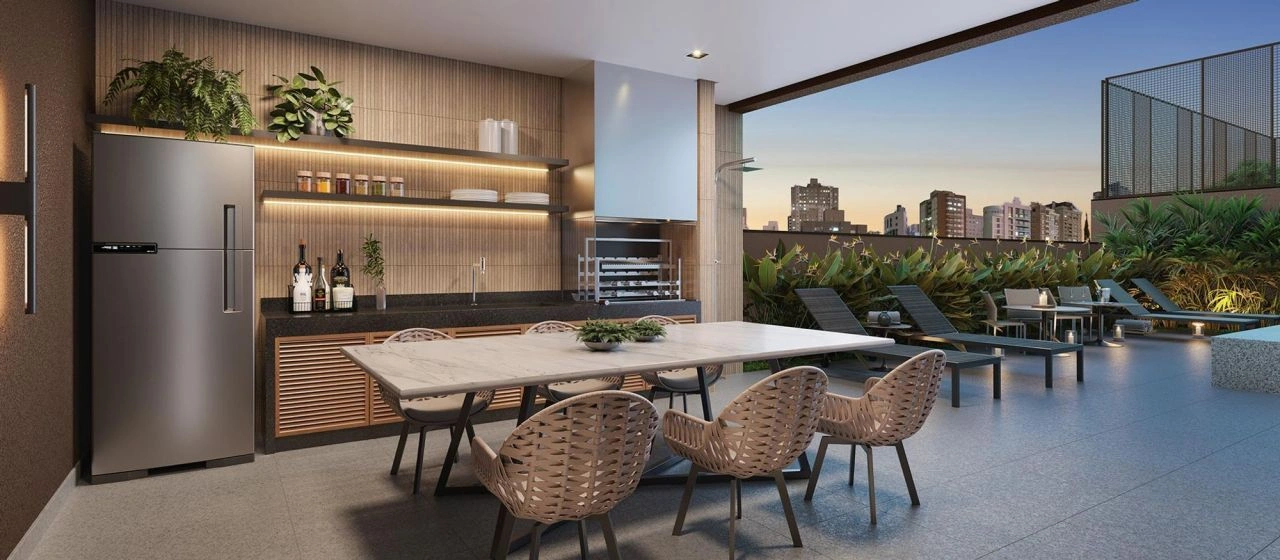 Apartment in the Royal Perdizes Smart complex in the center of Sao Paulo, Brazil