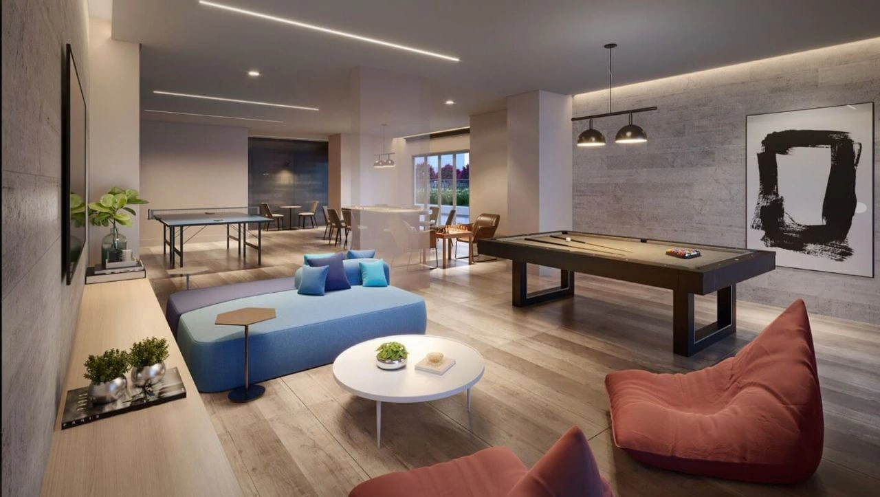 Apartment in San Bernardo in a complex with a swimming pool and a conference room, Brazil