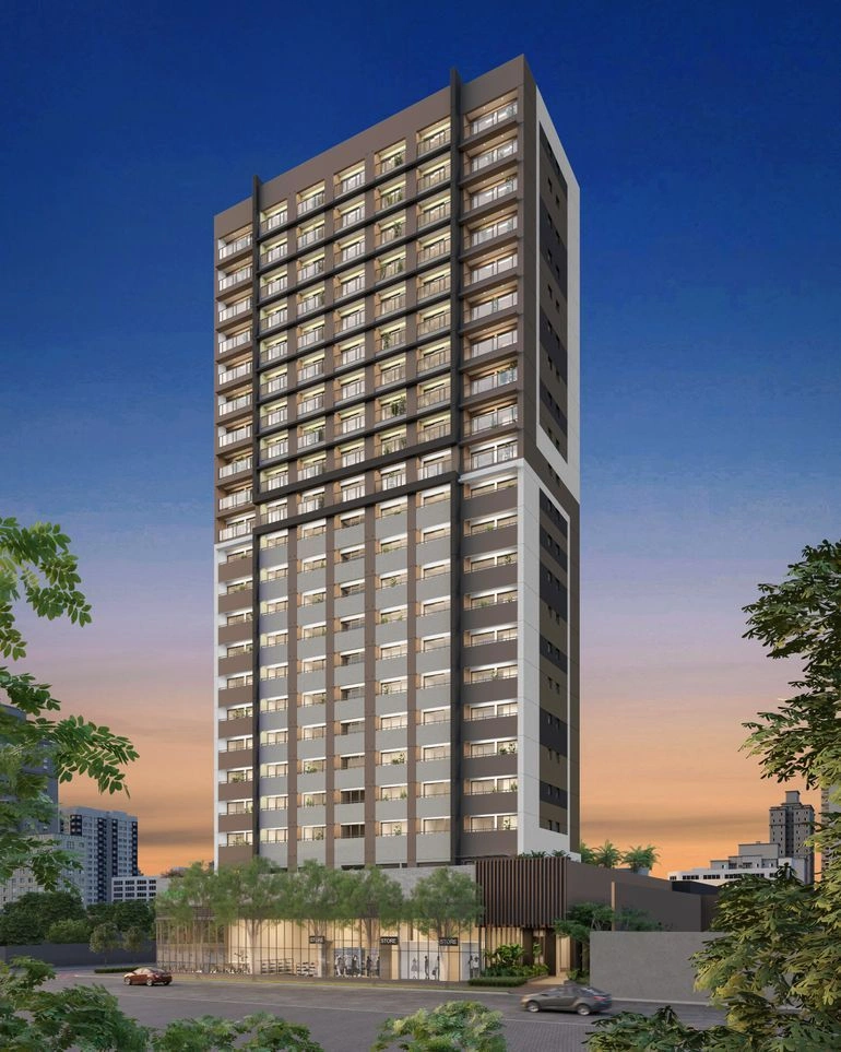舒适工作室 26 m2,靠近圣保罗公交站