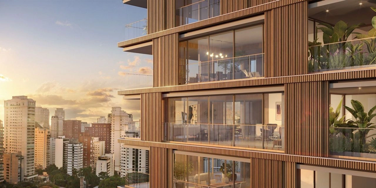 Apartment next to a park in a prestigious area of Sao Paulo, Brazil