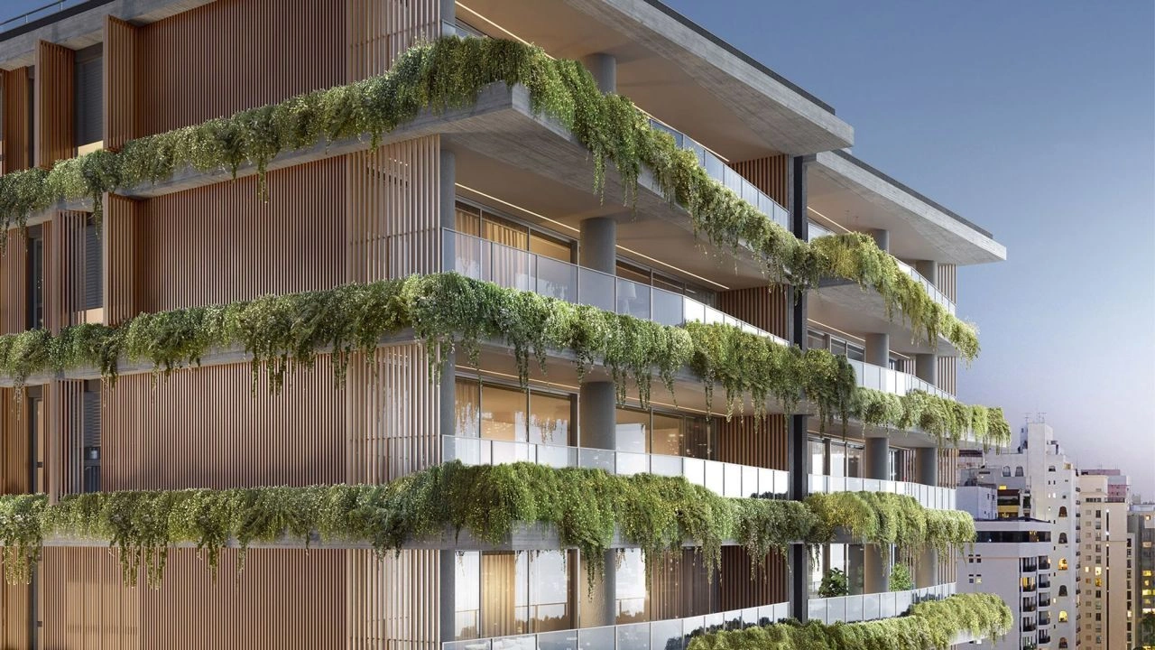 圣保罗豪华小区宽敞 4+1 公寓