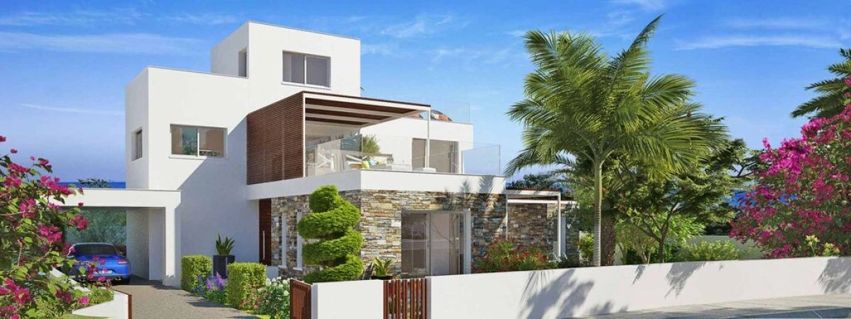 Geräumige 3+1 Villa am Meer in Paphos