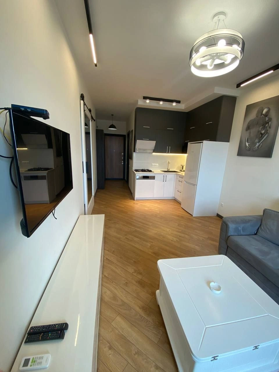 شقة واسعة بمساحة 50.4 م² على ساحل البحر الأسود في باتومي