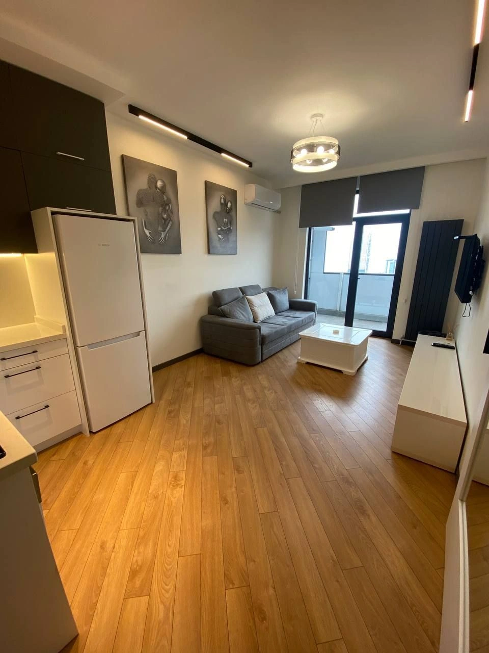 شقة واسعة بمساحة 50.4 م² على ساحل البحر الأسود في باتومي