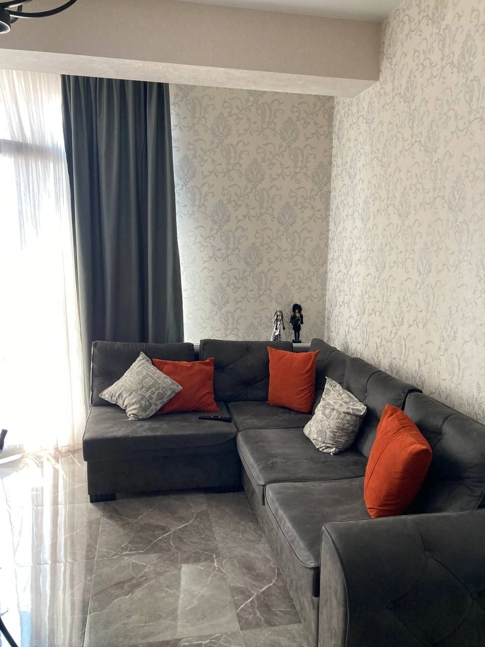 Elegant 72 m2 apartment with terrace in Tbilisi