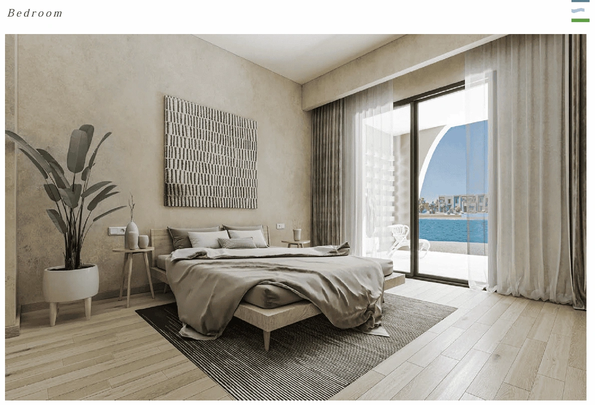 Apartamento 1+1 con amplia terraza en El Gouna, Egipto