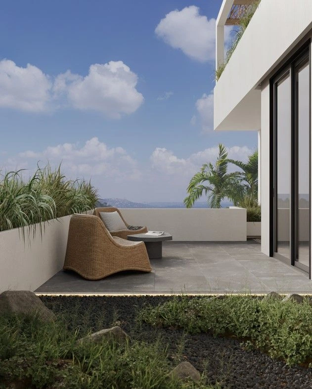 Luxury villa of 200 m2 in a Bouquet just 1 minute walk from the beach