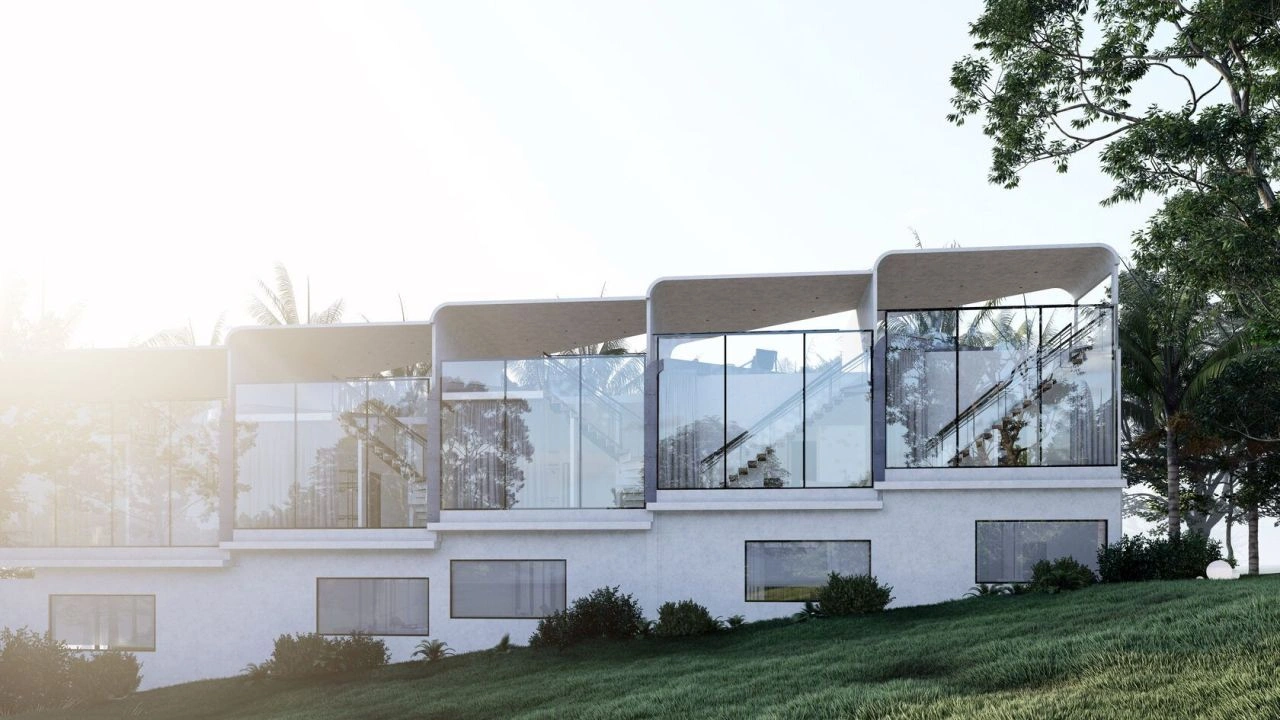 Luxury two-storey villa of 142 m2 in Humalas, 10 minutes from the ocean