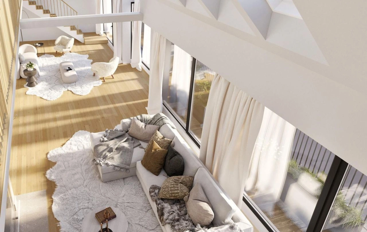 Spacious penthouse with city views in Vienna, Austria