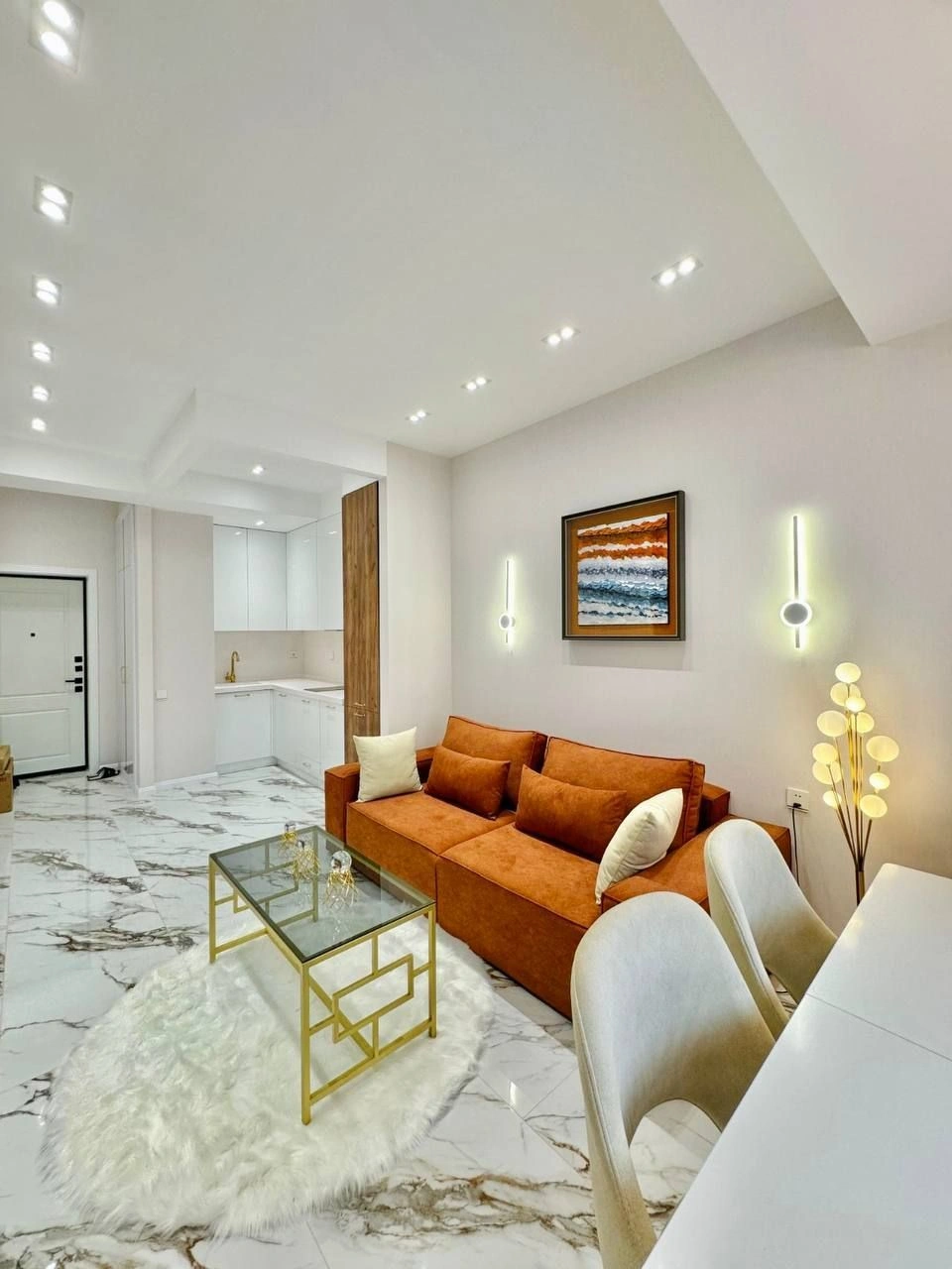 Apartamentos 2+1 de Designer Próximos ao Metrô em Baku