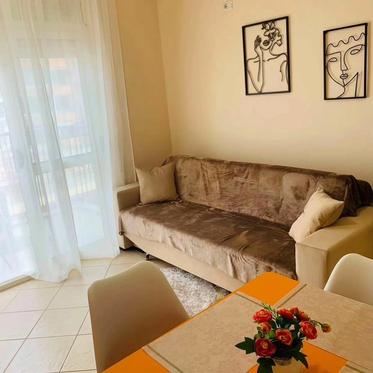 Spacious apartment 58 m² in Durres