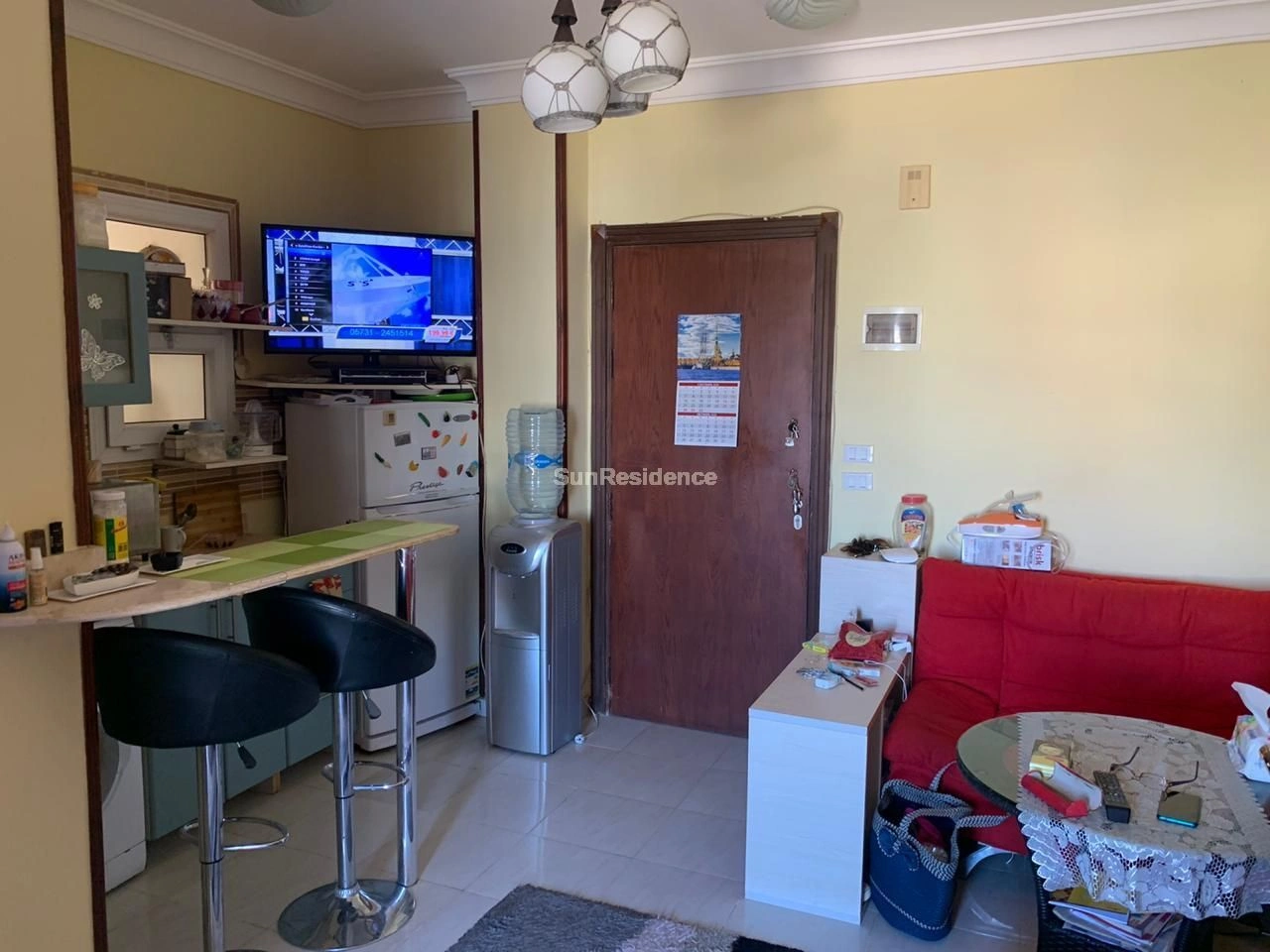 Hurghada, Mısır'da denize yakın cazip 1+1 daire