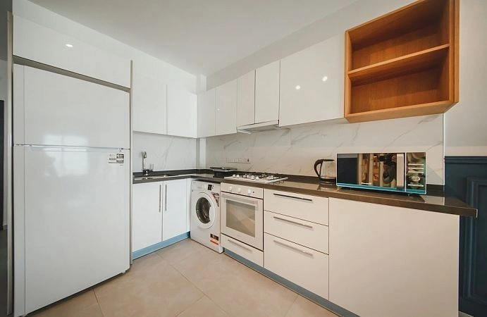 फामागुस्टा, साइप्रस में 51 m2 का एक बेडरूम अपार्टमेंट