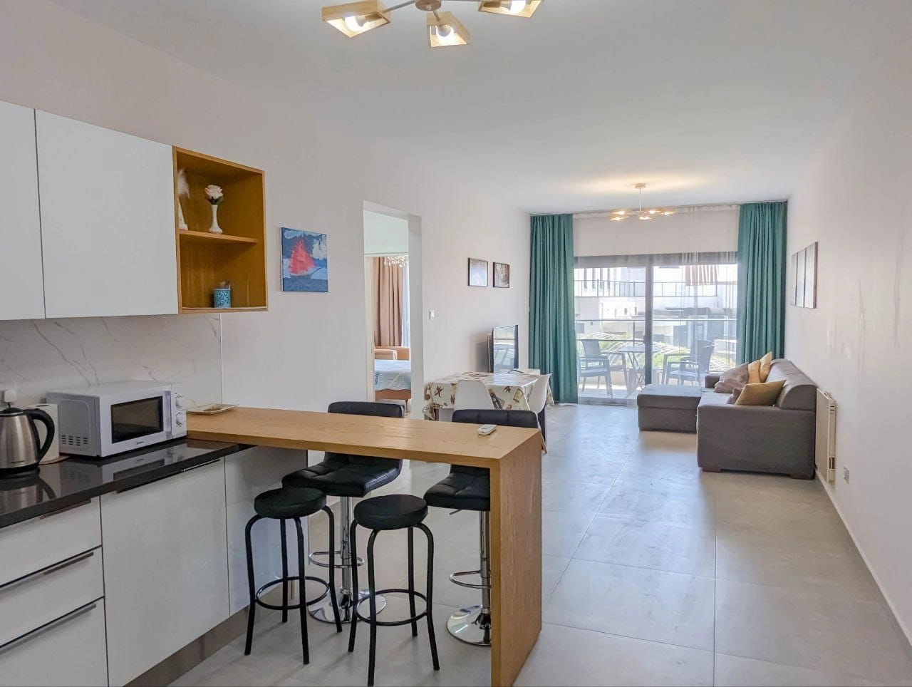 Appartement d'une chambre à Famagouste, Chypre