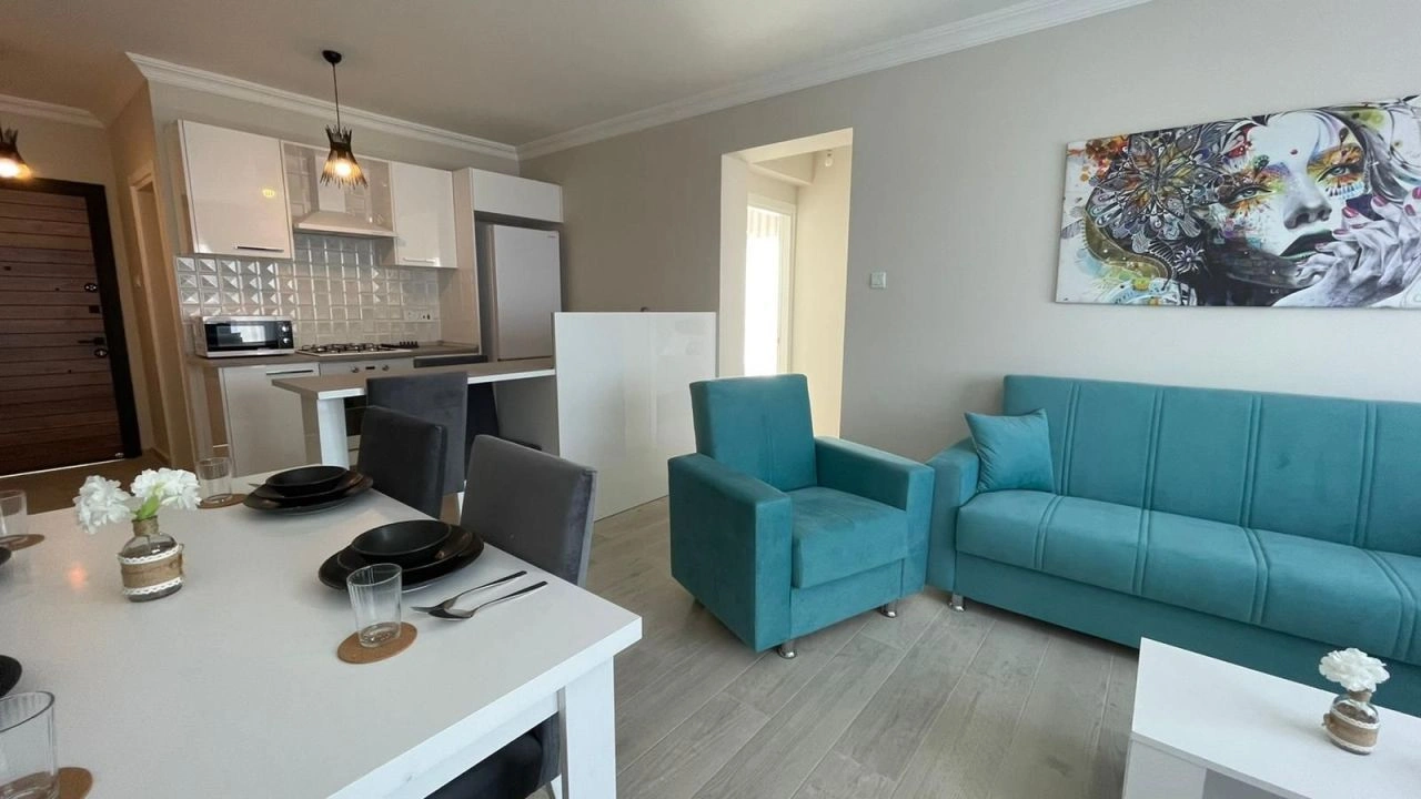 Appartement 2+1 équipé d'électroménagers à Famagusta, Chypre