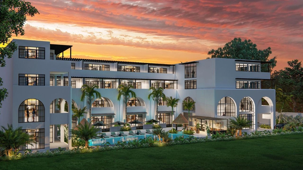 Apartment in a modern complex in Changu, Bali