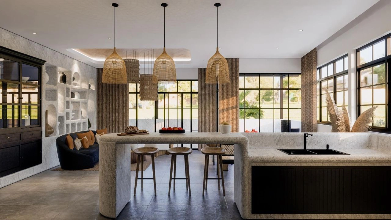 Apartment in a modern complex in Changu, Bali