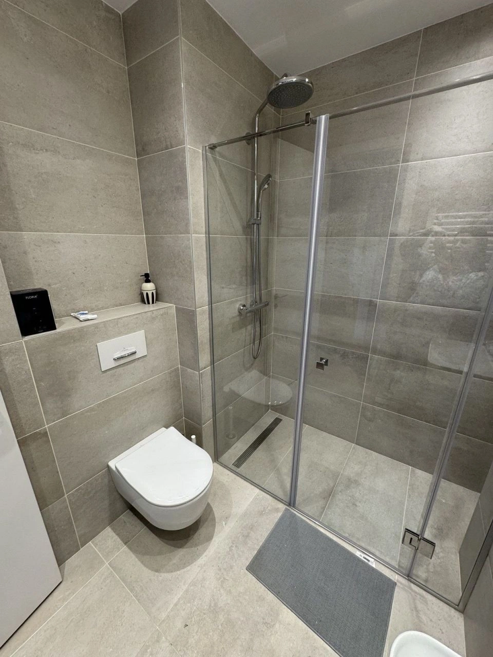 Modern apartment in the center of Belgrade, with panoramic windows, Serbia, 59 m²