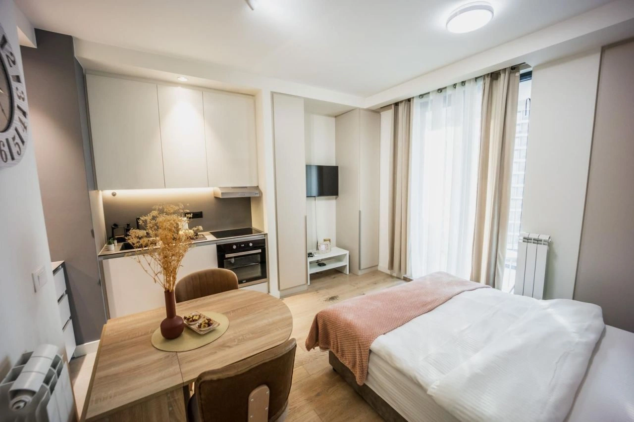 Studio apartment 0+1 in prestigious Belgrade area