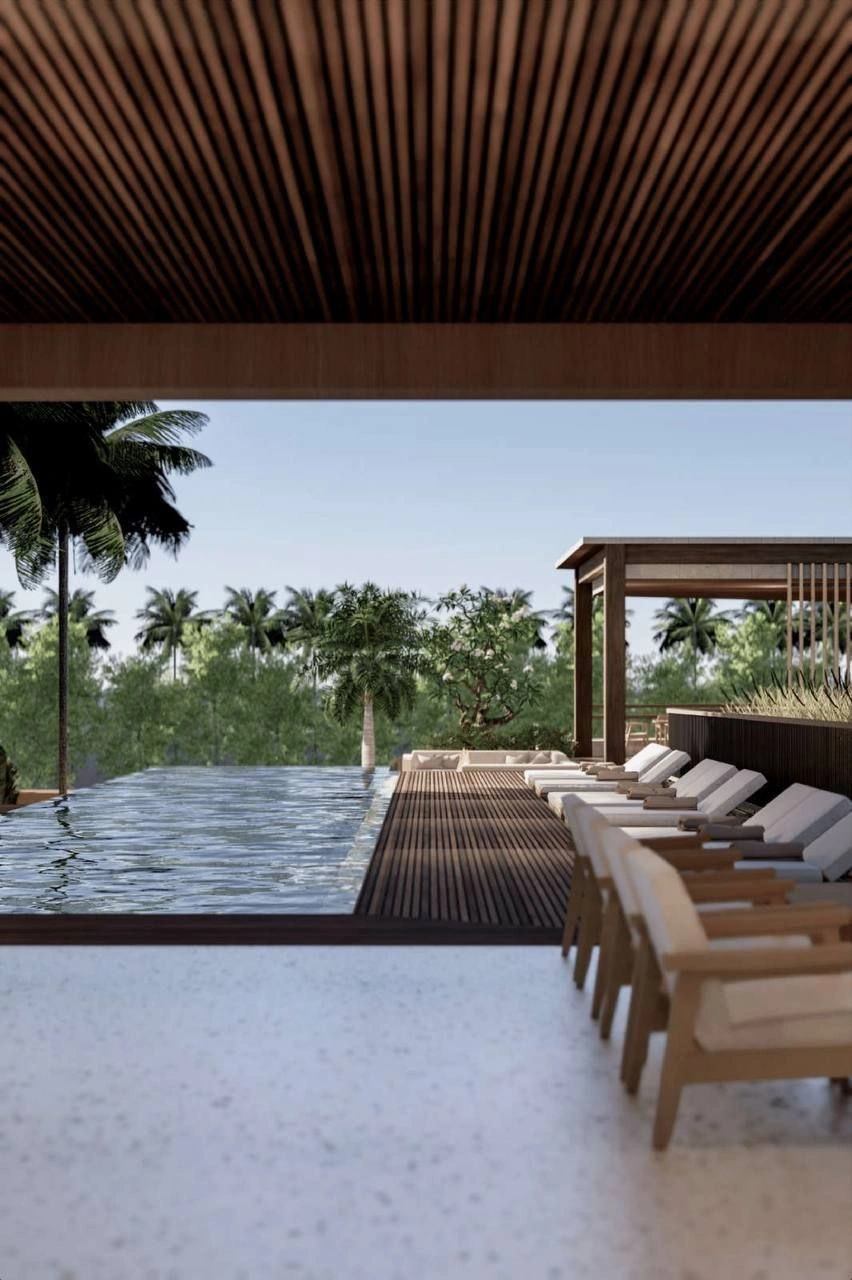 Luxury Apartment in Canggu, Indonesia, 55 m²