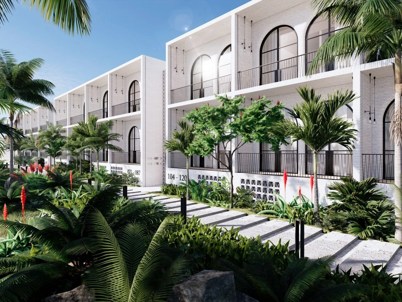 Apartment of 80 m2 in Changgu in a high-tech complex