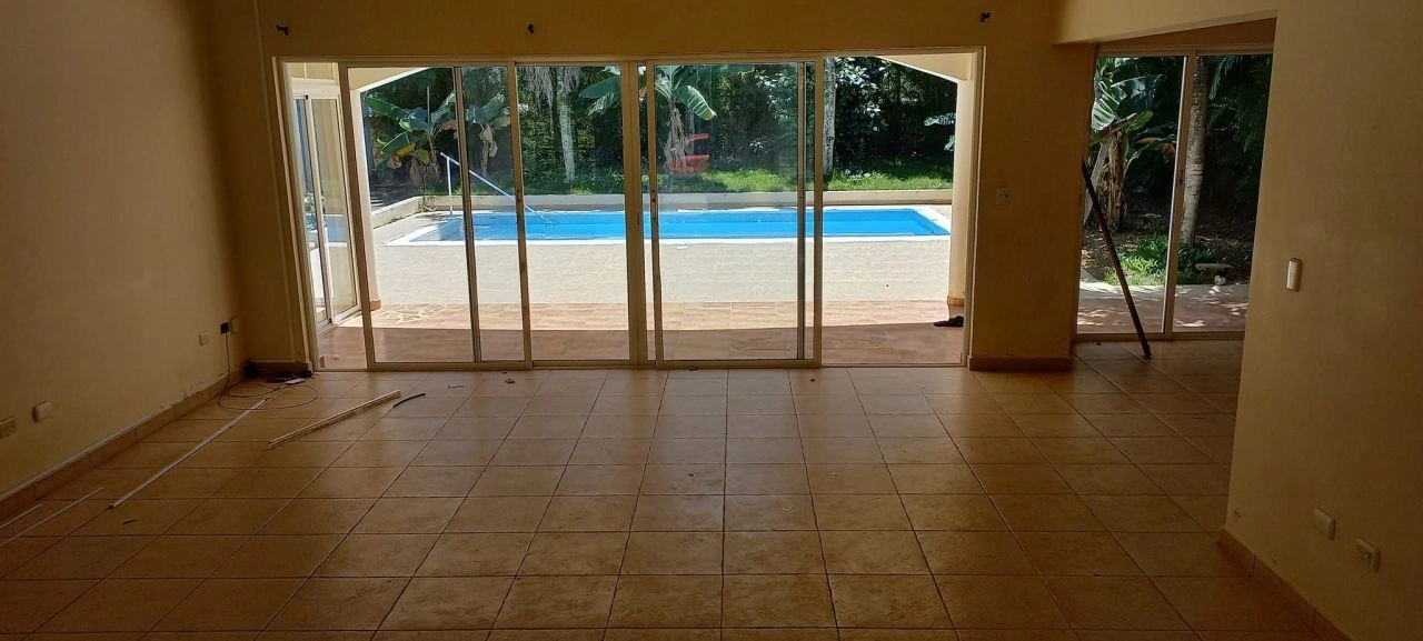 Villa with garden and pool in a secure residence in Sosua, Dominican Republic