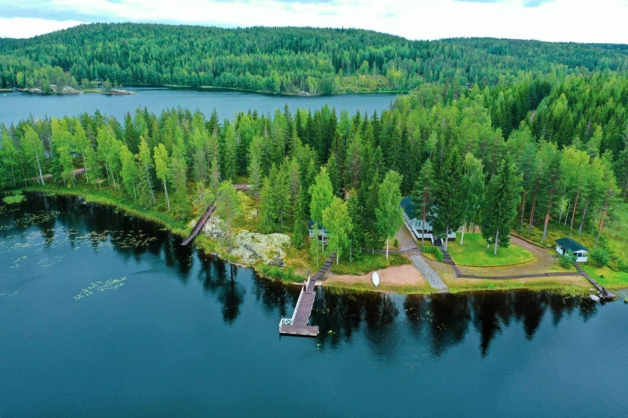 Chalé 3+1 com sauna em Puumala, Finlândia