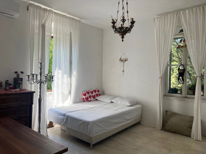 Apartment 3+1 in a semi-detached villa in Piran