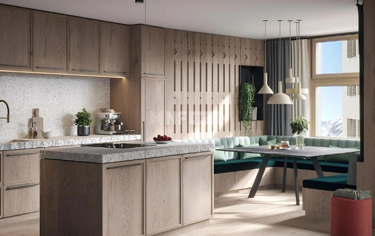 Apartment in Andermatt with balcony and mountain view, Switzerland