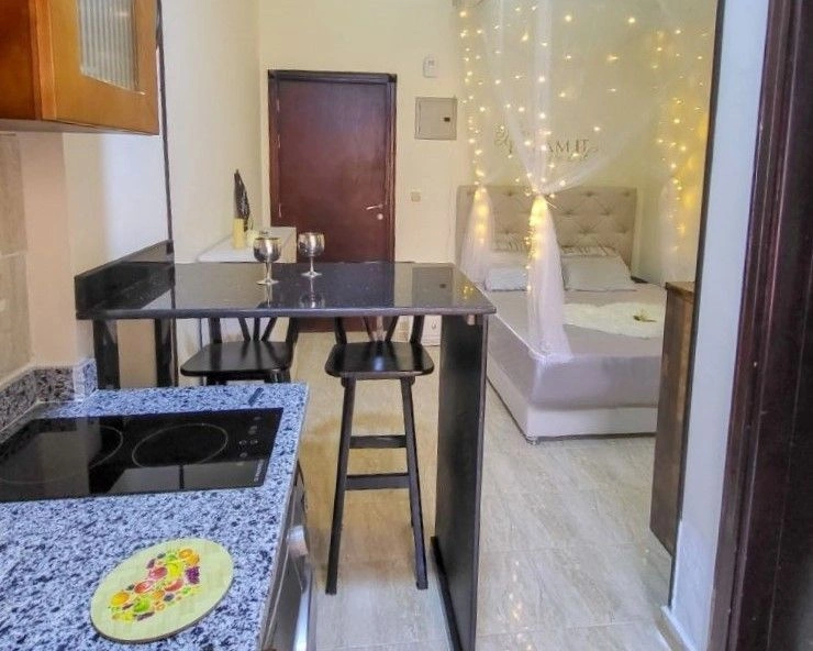 Hurghada, Mısır'da geniş teraslı stüdyo