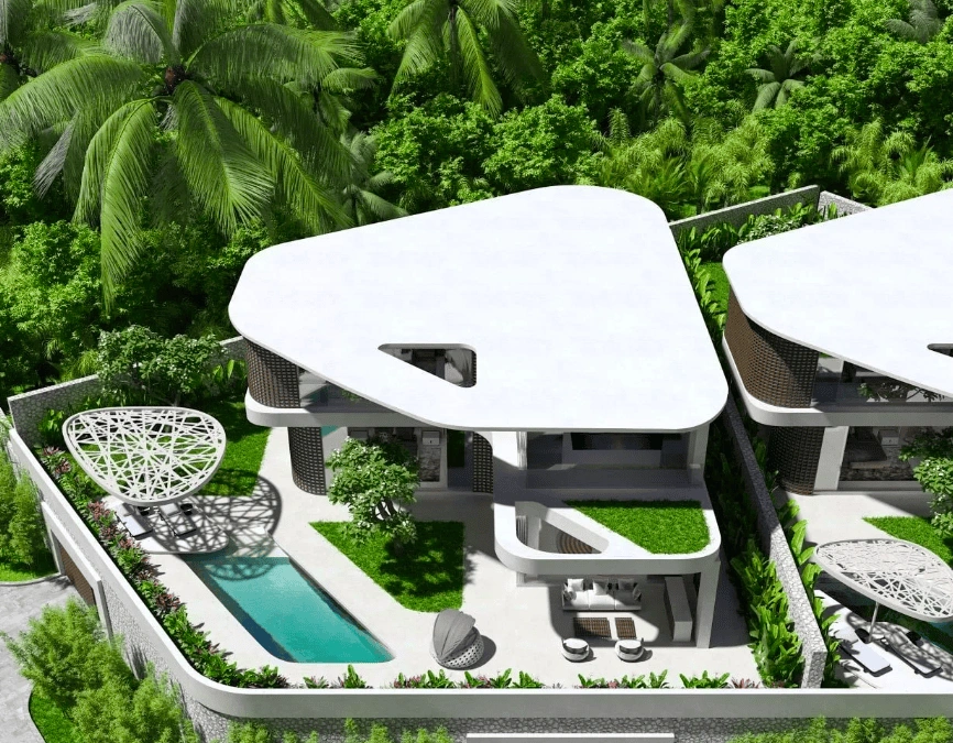 Espectacular penthouse con vista a la jungla en Ubud