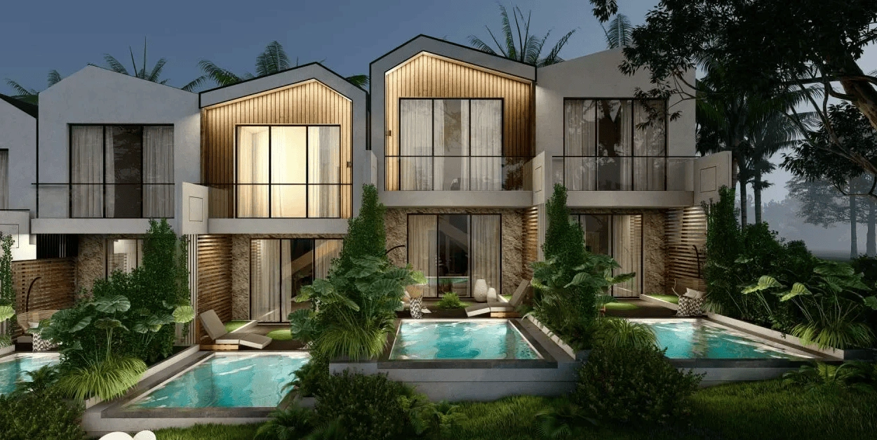 Modern townhouse in Canggu, Indonesia, 100 m²