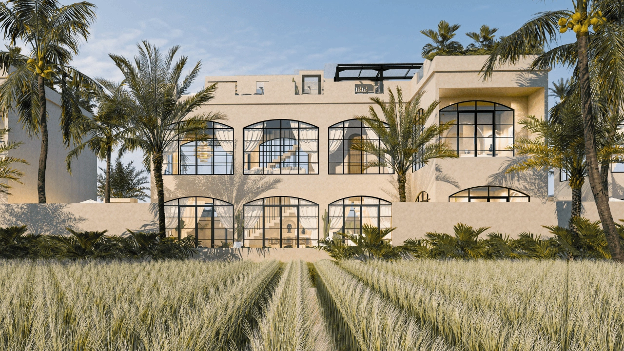 Villa overlooking rice fields in the center of Seseh, Bali