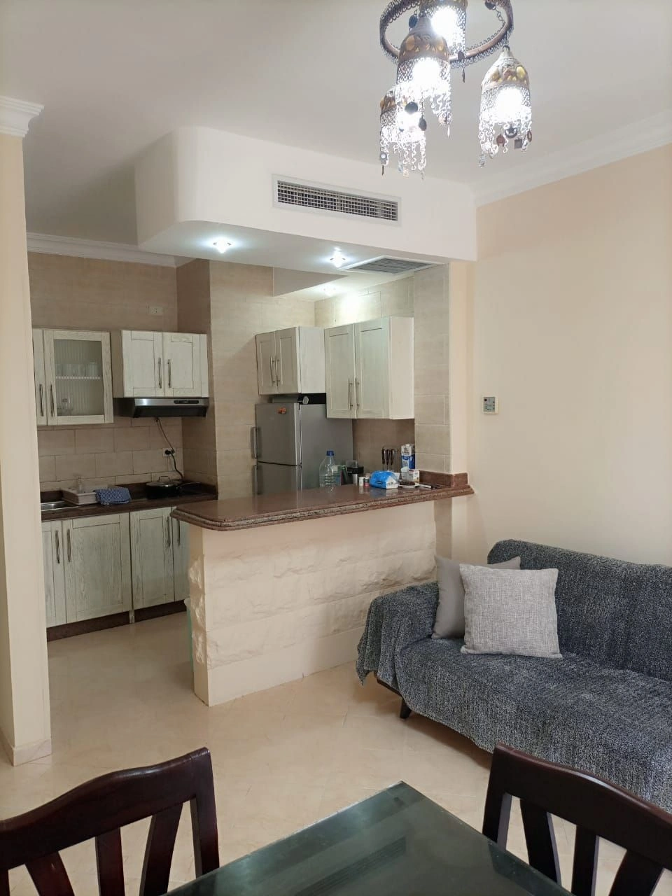 सहल हशीश में निजी बीच के साथ आधुनिक 1+1 अपार्टमेंट