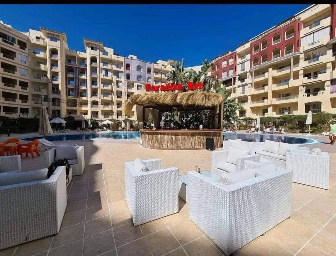 舒适一居室,位于埃及赫尔格达海岸第二排