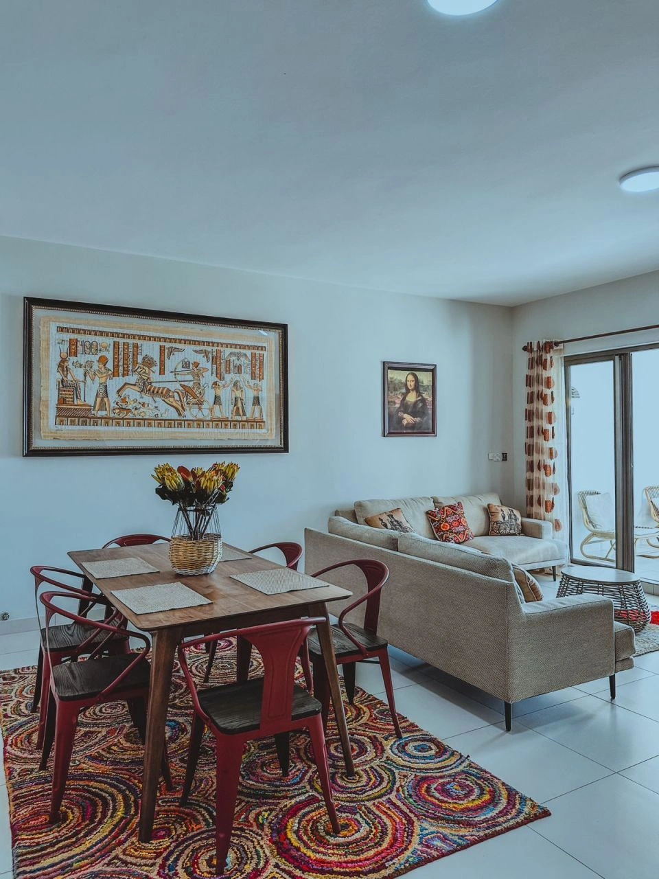 モーリシャス・タマラン:3つのテラスとオーシャンビュー付きアパートメント