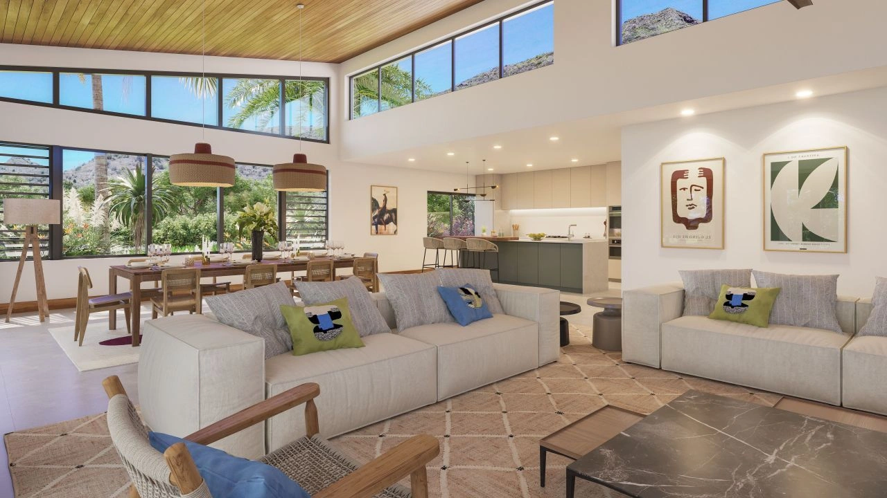 Tamarin'de premium site içinde 3+1 villa