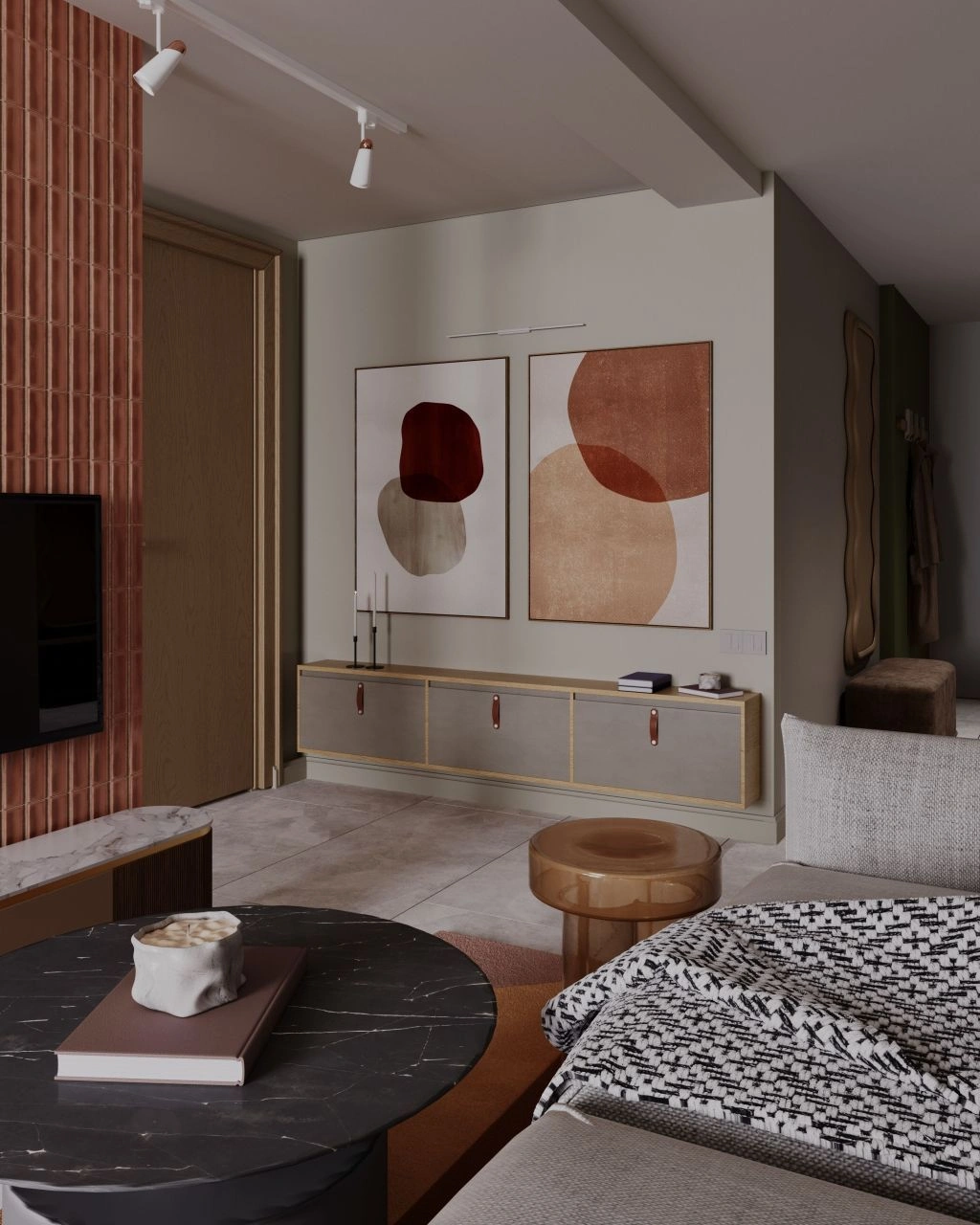 Duplex 3+1 au centre de la région de Novi Sad en Serbie