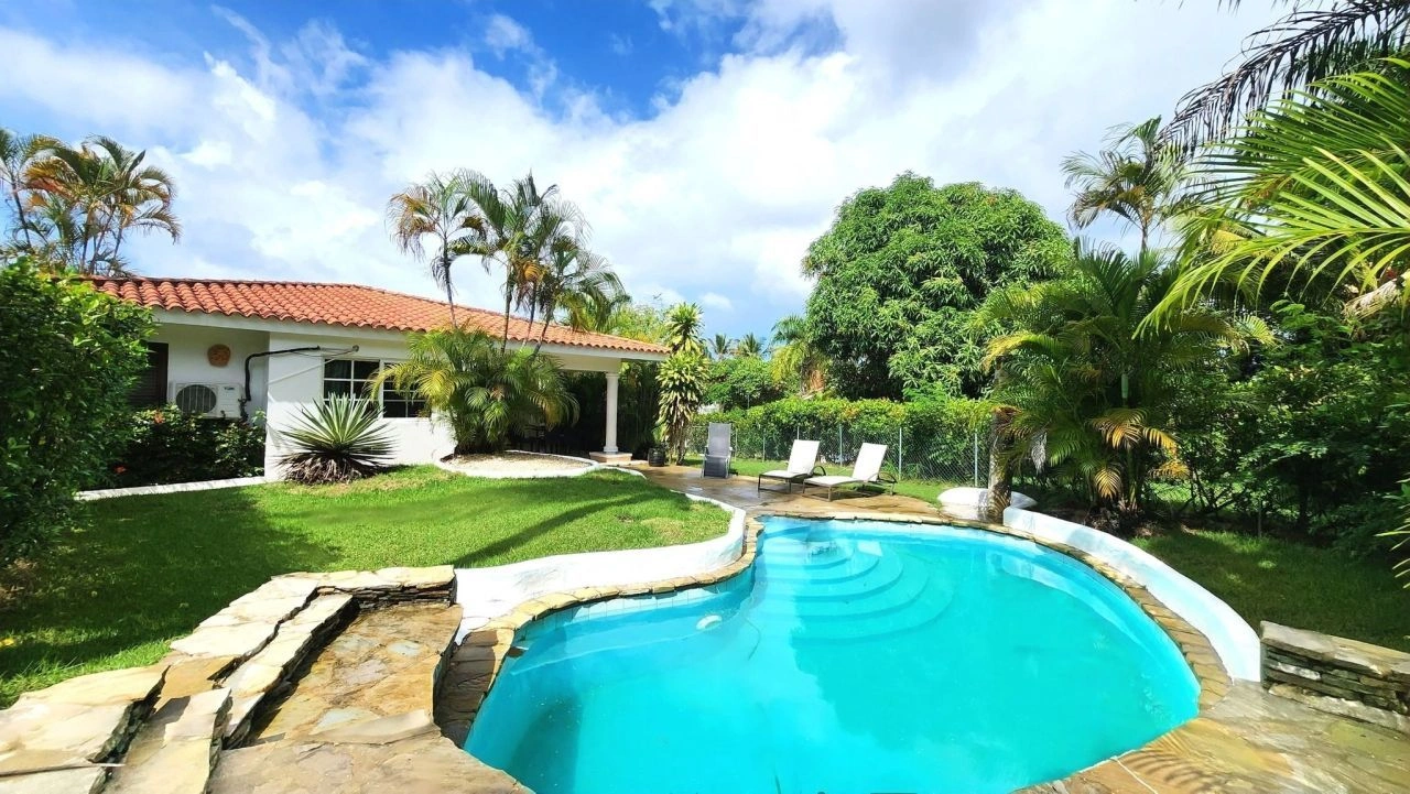 Villa with private pool and terrace in Sosua, Dominican Republic