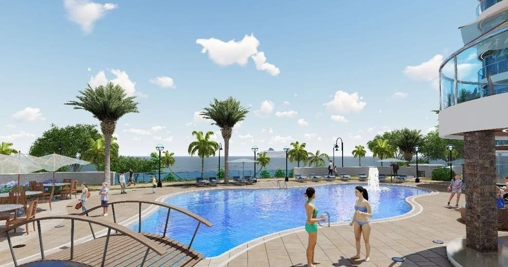 Apartamento 2+1 à beira-mar em Puerto Plata, República Dominicana