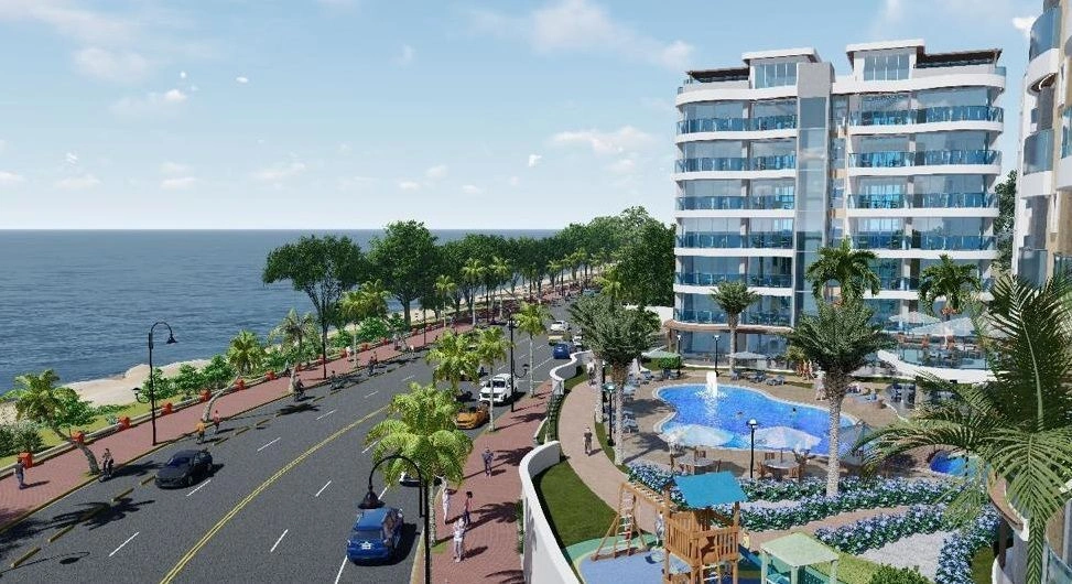 Apartamento 2+1 à beira-mar em Puerto Plata, República Dominicana