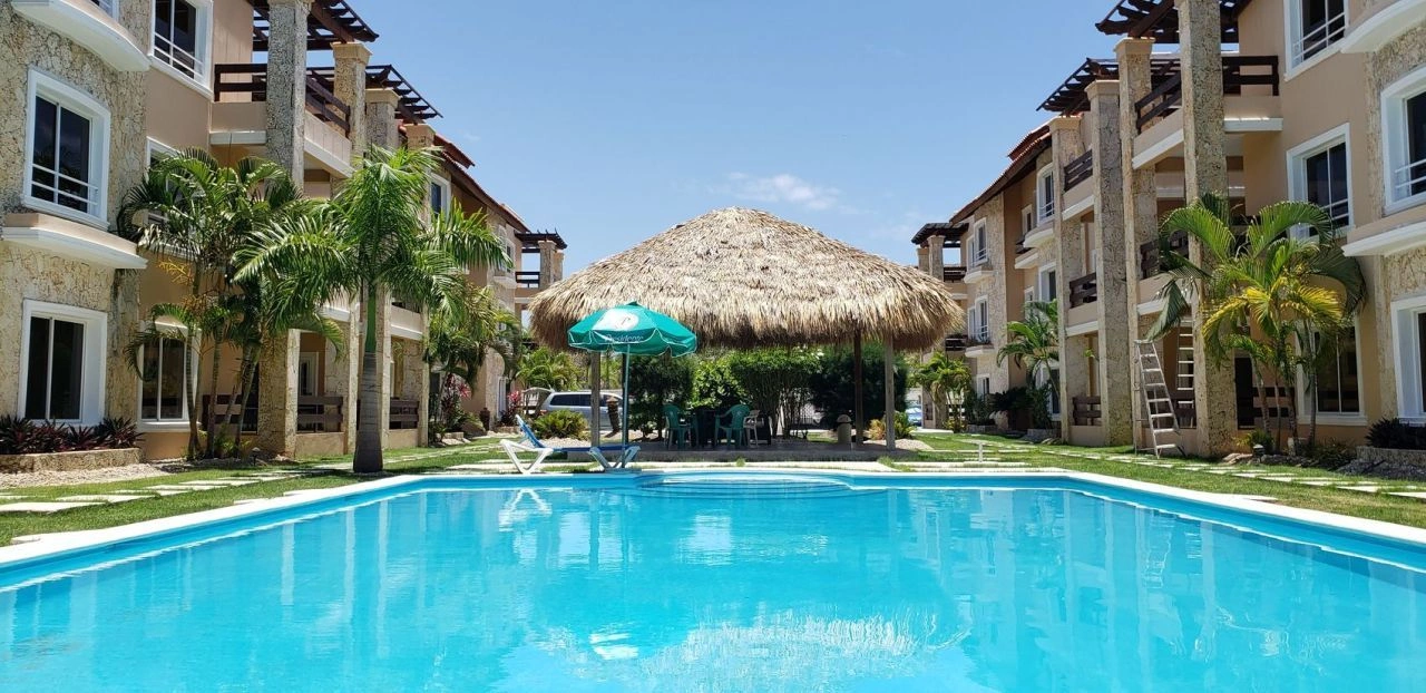 Apartment a minute walk from the beach in Punta Cana, Dominican Republic