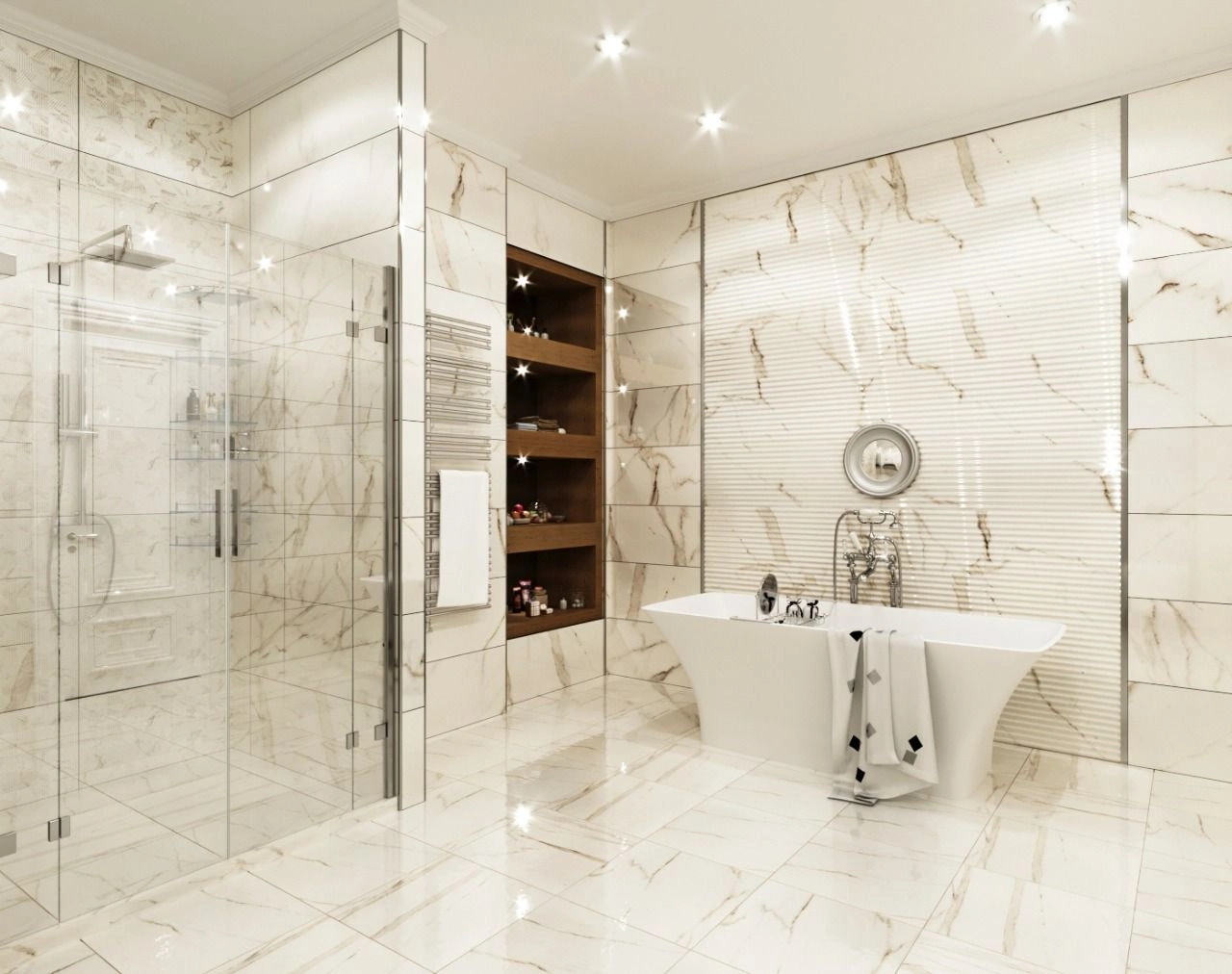 Luxury apartment 350 m2 in the historical center of Baku