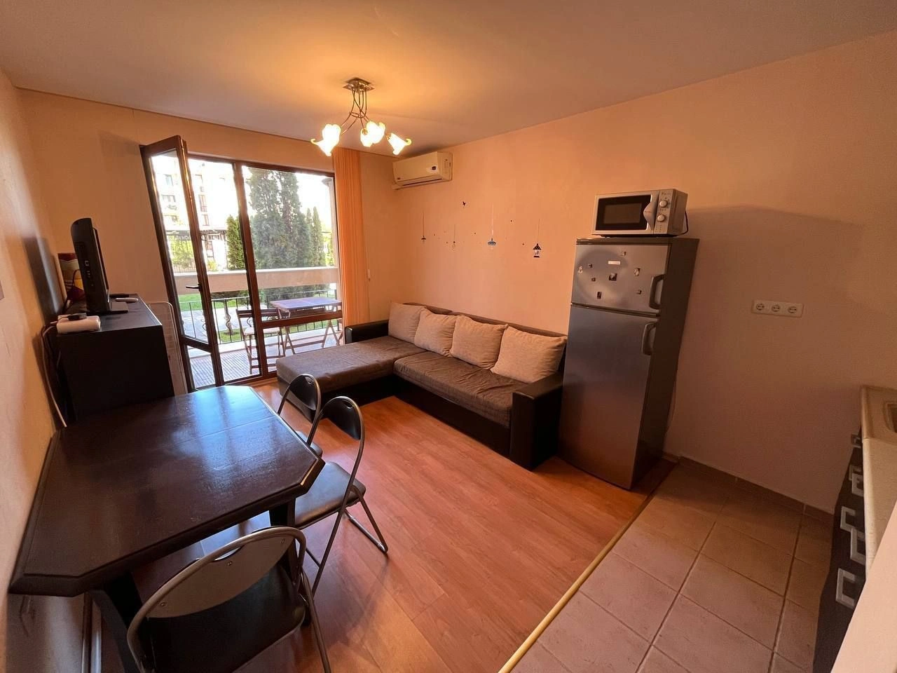 Studio on the first line of the sea in a prestigious complex in Sveti Vlas, Bulgaria