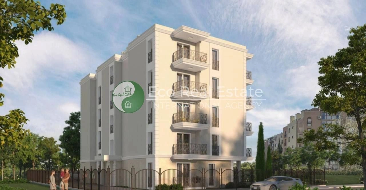 保加利亚阳光海滩新楼盘带阳台的单间公寓