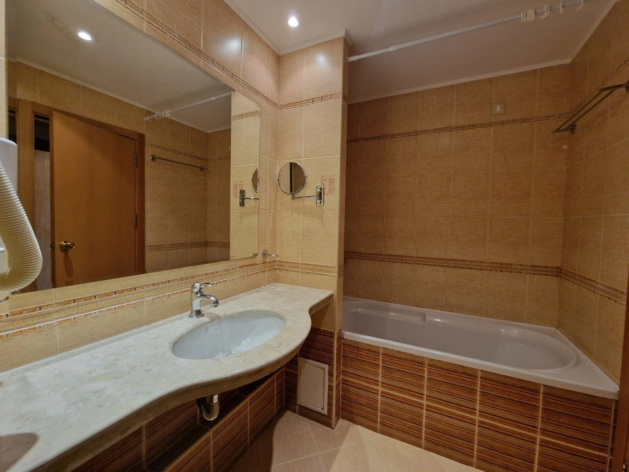 Apartment with a spacious terrace and sea view on Sunny Beach, Bulgaria